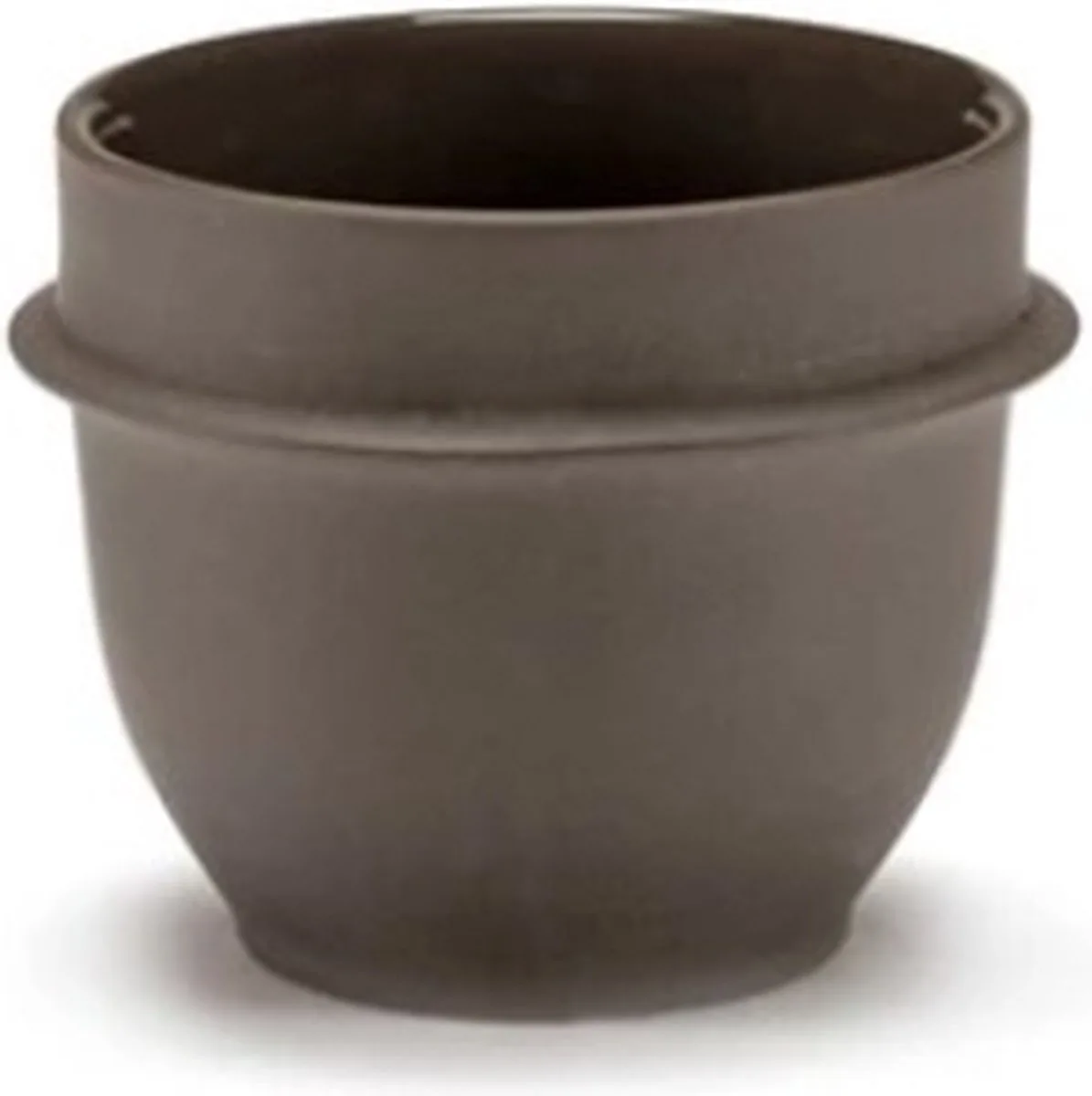Kelly Wearstler Dune espressokop D7.5cm H6cm (per stuk) von Serax in Slate – Produktfoto