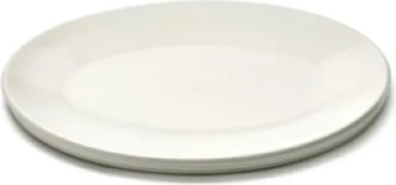 Kelly Wearstler Dune ovale schotel 56x43.5cm från Serax i Alabaster – produktbild