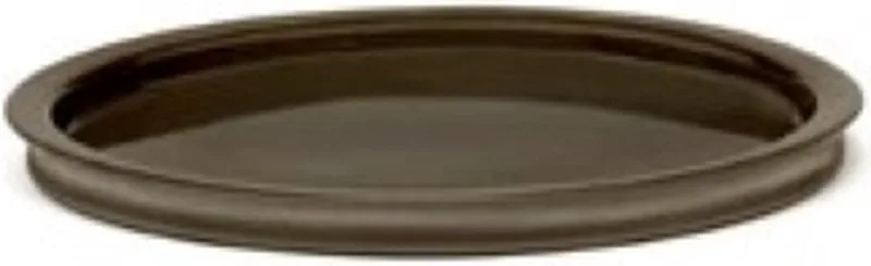 Kelly Wearstler Dune plat bord D23cm by Serax in Slate – product photo
