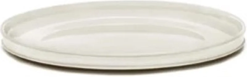 Kelly Wearstler Dune plat bord D28cm by Serax in Alabaster – product photo