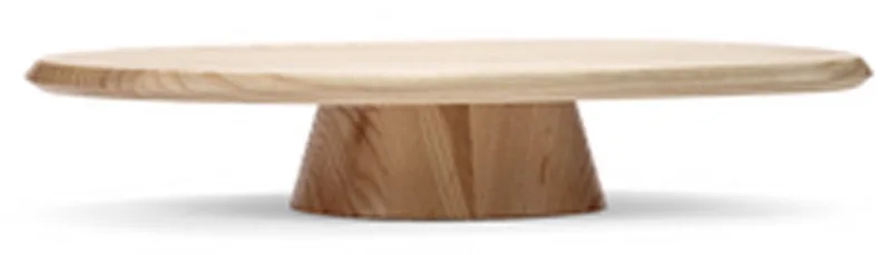 Kelly Wearstler Dune taartschotel D34/20cm H6cm ash de Serax en Lichtbruin – photo du produit