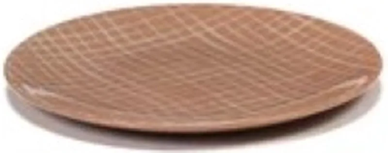 Kelly Wearstler Zuma plat bord D18cm by Serax in Sienna – product photo