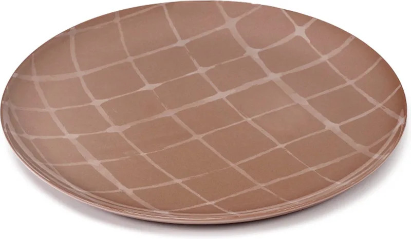 Kelly Wearstler Zuma plat bord D33cm sienna by Serax in Cream Orange – product photo