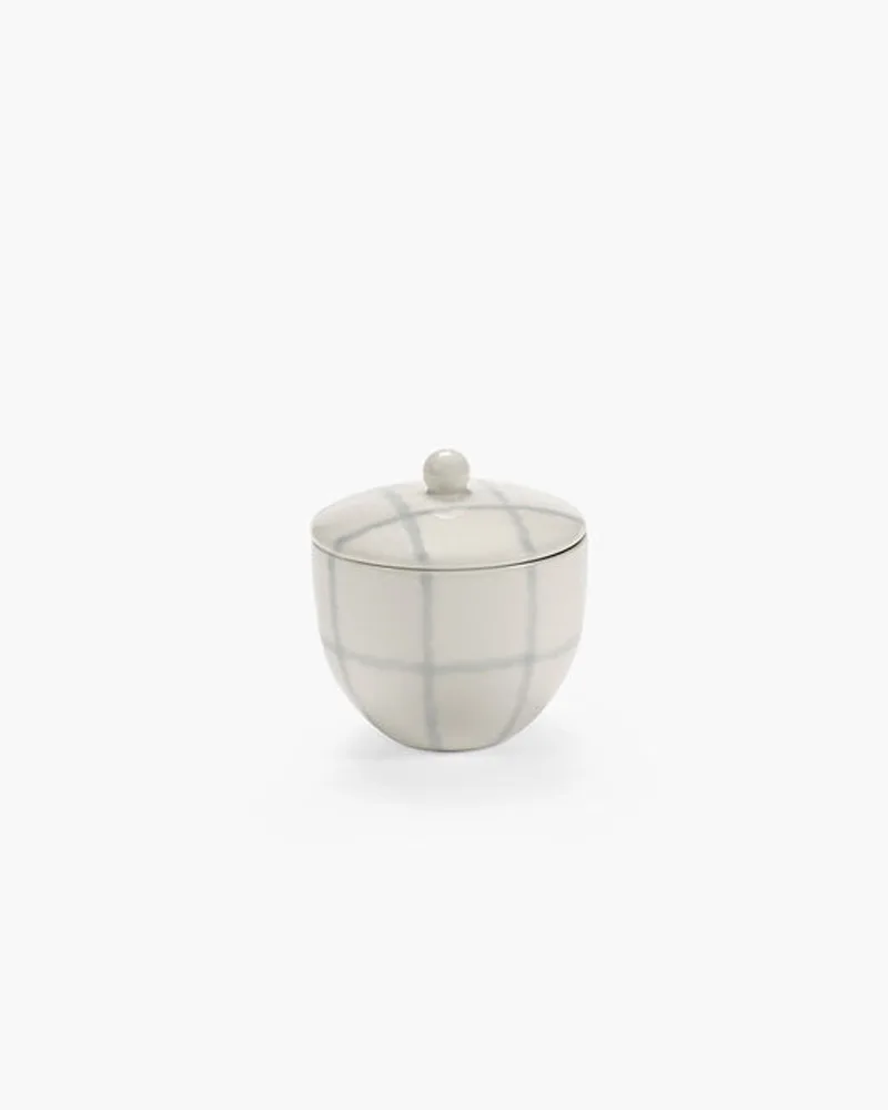 Kelly Wearstler Zuma suikerpot D8.5cm H9.2cm salt från Serax i Vit – produktbild