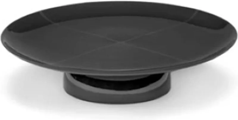 Kelly Wearstler Zuma taartschotel op voet D33cm H8cm by Serax in Pacific – product photo