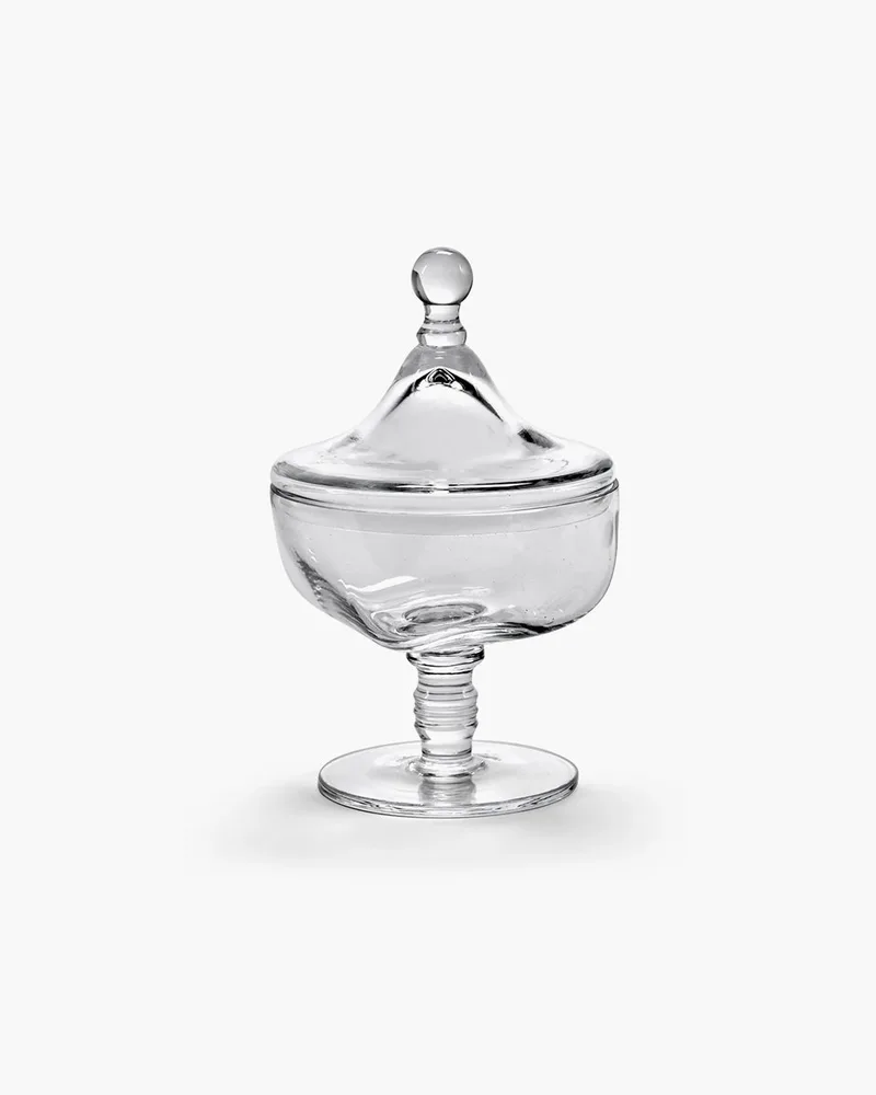 Kris Van Assche Josephine bonbonière 02 S D16cm H25.2cm transparant by Serax in Transparant Glas – product photo
