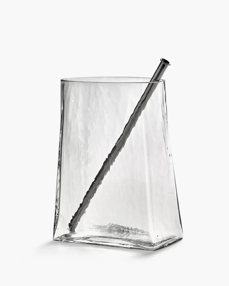 Kris Van Assche Josephine vaas 03 24x12cm H32cm by Serax in Transparant – product photo