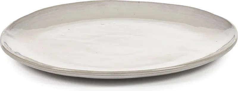 La Mère By Marie Michielssen Dinerbord Ø25 Set Van 2 Off-White van Serax in Wit – productfoto