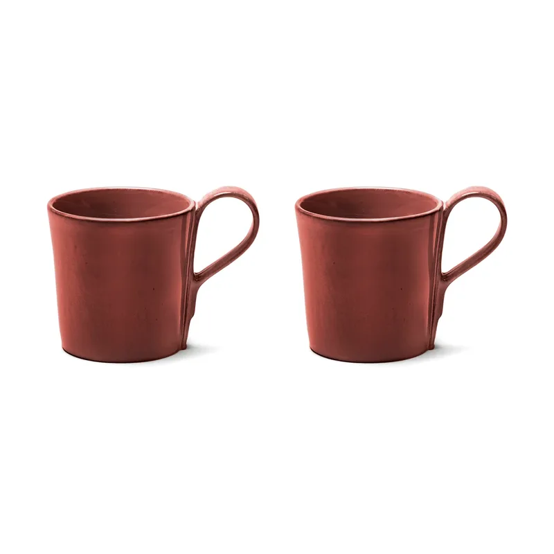 La Mère Kaffeetasse 13 cl 2er-Pack Venetian red by Serax – product photo