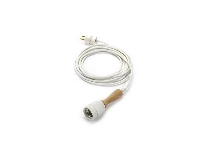 Lampe baladeuse Studio Simple - Blanc - Bois - Designer Studio Simple de Serax – photo du produit