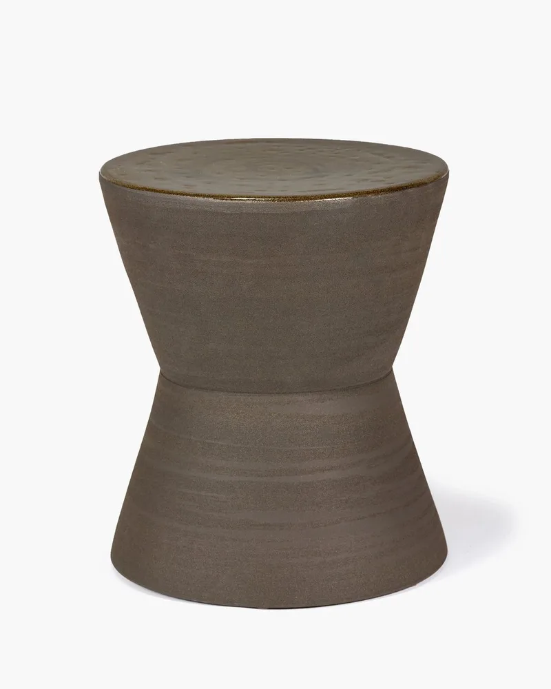 Marie Michielssen Bijzettafel Pawn Sand Black 32 x 32 x 40 cm by Serax in Zwart – product photo