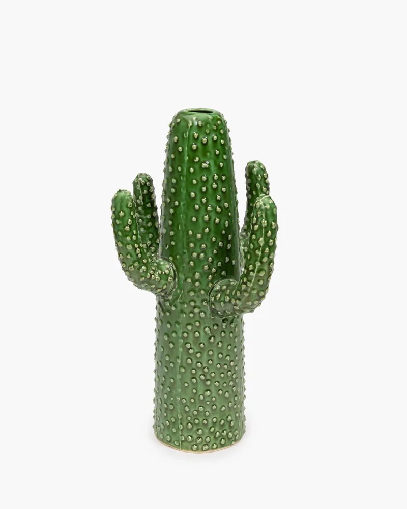 Marie Michielssen cactus vases - Cactus L - H 39,5cm - 2,50kg by Serax in Groen – product photo