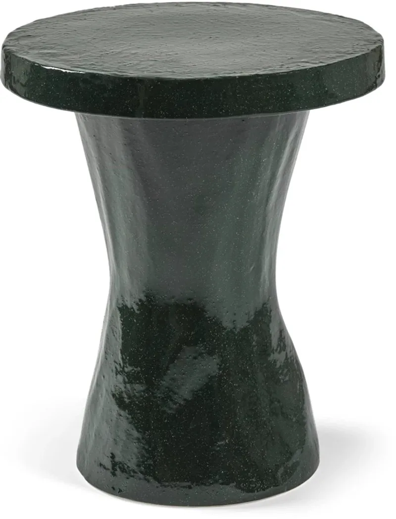 Marie Michielssen Caro bijzettafel D40cm H49cm donkergroen van Serax in Groen – productfoto