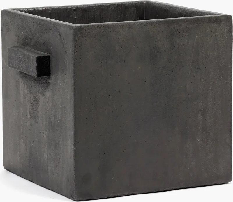 Marie Michielssen Flowerpot bloempot L 26x26x26cm by Serax in Zwart – product photo