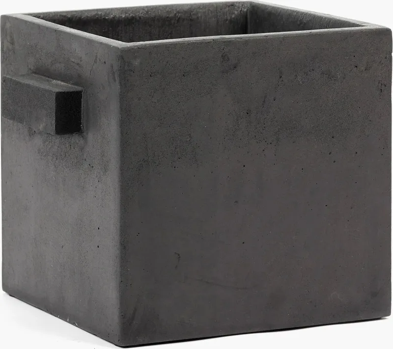 Marie Michielssen Flowerpot bloempot M 22x22x22cm by Serax in Zwart – product photo