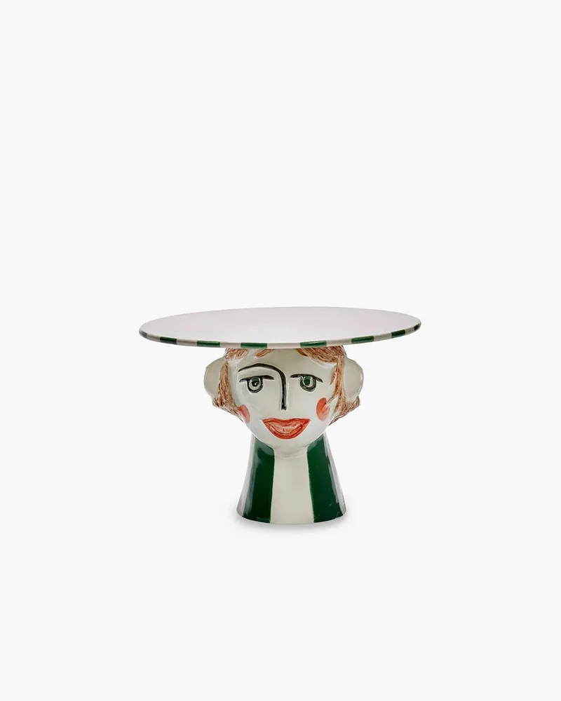 Marie Michielssen - Gebakschalen Cakestandaard Taartplateu Tarte De Bobonne L Diameter 17.5cm H18.5cm by Serax in Multi color – product photo