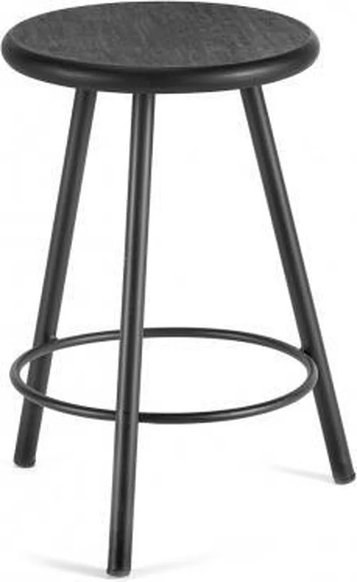 Marie Michielssen kruk D30cm H46cm von Serax in Zwart – Produktfoto