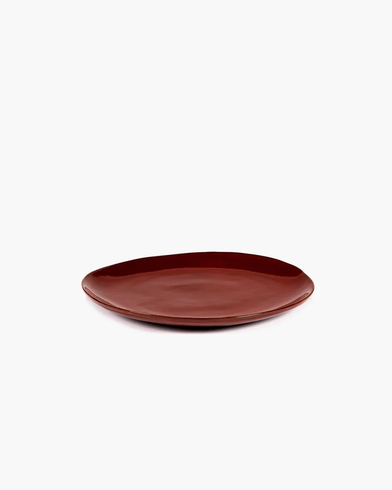Marie Michielssen La Mère - Bord XL - Venetiaans - 27 Ø - 2 stuks by Serax in Rood – product photo