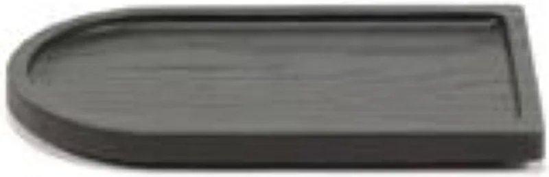Marie Michielssen La Mère dienblad 20x12cm carbonised ash by Serax in Zwart – product photo