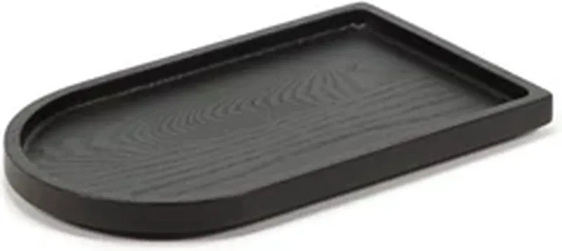 Marie Michielssen La Mère dienblad 30x18cm carbonised by Serax in Ash zwart – product photo