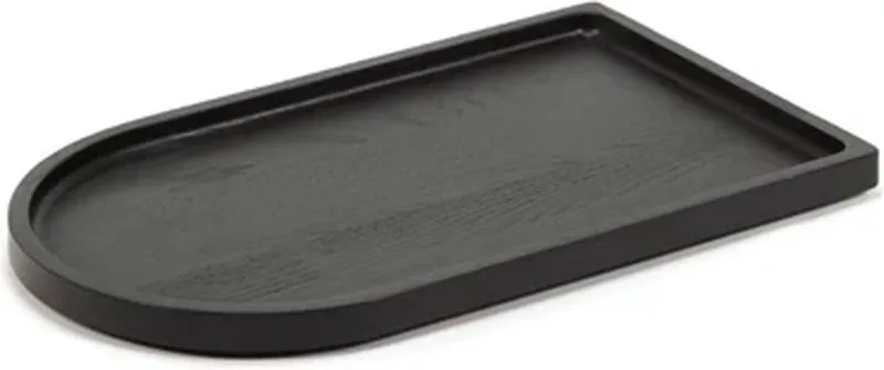 Marie Michielssen La Mère dienblad 45x27cm carbonised ash van Serax in Zwart – productfoto