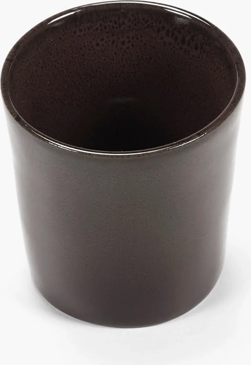 Marie Michielssen La Mère koffie beker ebony (set 2 stuks) by Serax in Donkerbruin – product photo