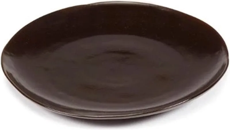 Marie Michielssen La Mère plat bord D27cm ebony by Serax in Brown – product photo