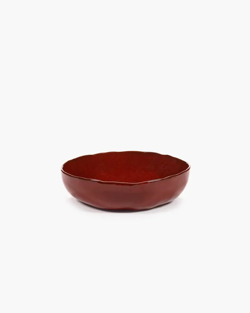 Marie Michielssen La Mère Schaal bowl D22cm venetian red (per stuk) by Serax in Rood – product photo