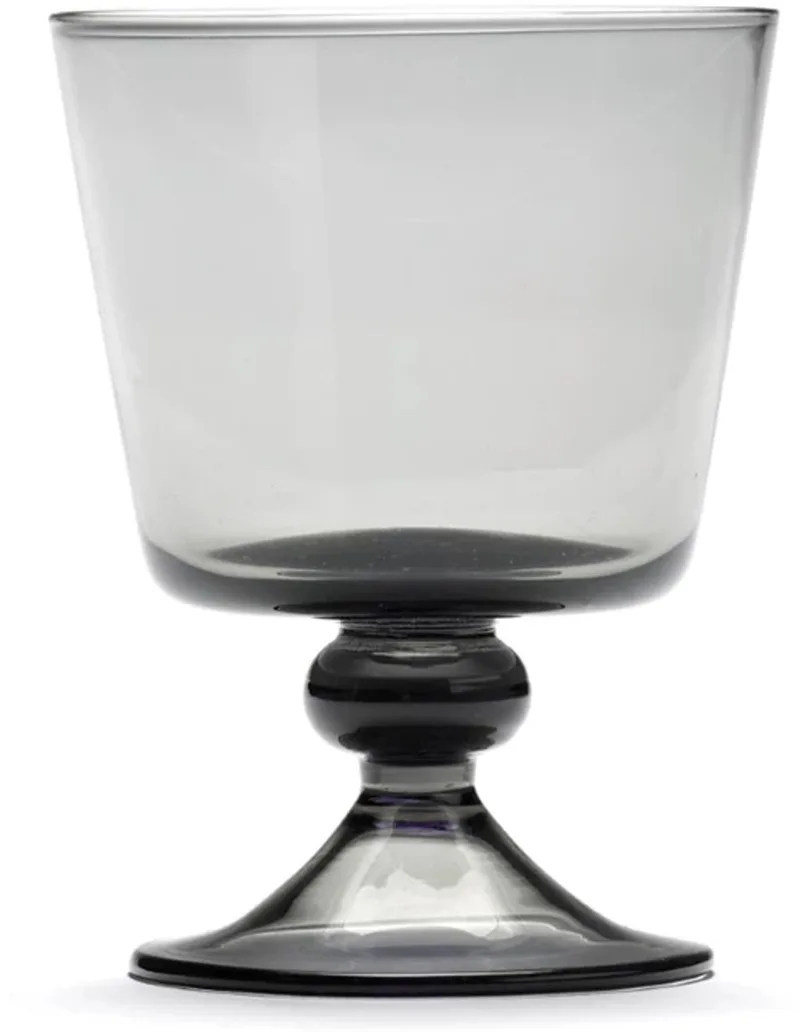 Marie Michielssen La Mère wittewijnglas H11cm smoky grey van Serax in Grijs – productfoto