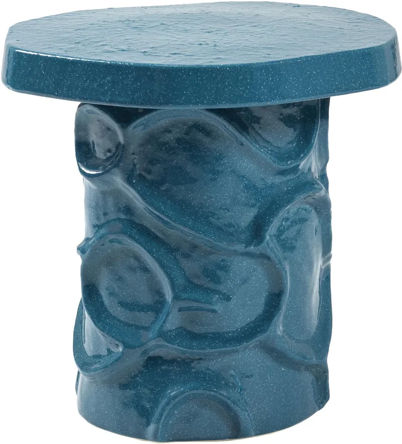 Marie Michielssen Mena 07 Bijzettafel Pawn Diameter 35-39cm H40cm by Serax in Blauw – product photo