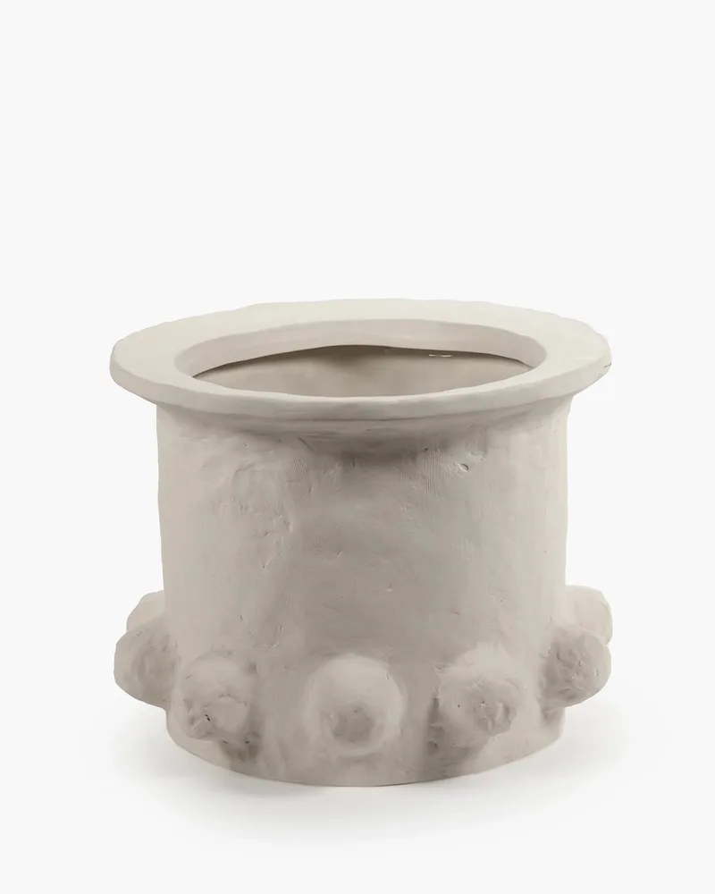 Marie Michielssen Molly 05 L bloempot H28.5cm D37cm van Serax in Beige – productfoto