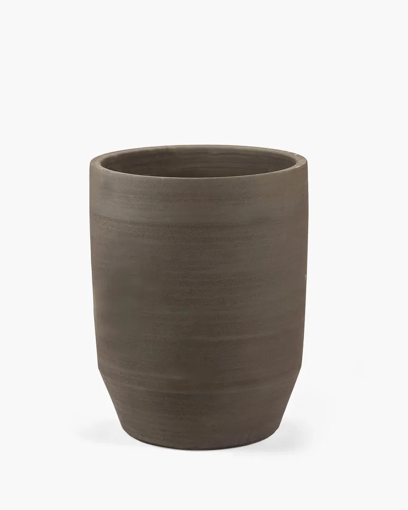 Marie Michielssen Planter 02 Construct Plantenpot L Diameter 56cm Hoogte 53cm by Serax in Black – product photo