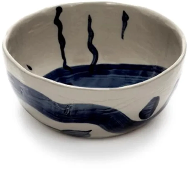 Marie Michielssen Sophia bowl D16cm H7.5cm beige / blauw de Serax en Blauw Beige – photo du produit