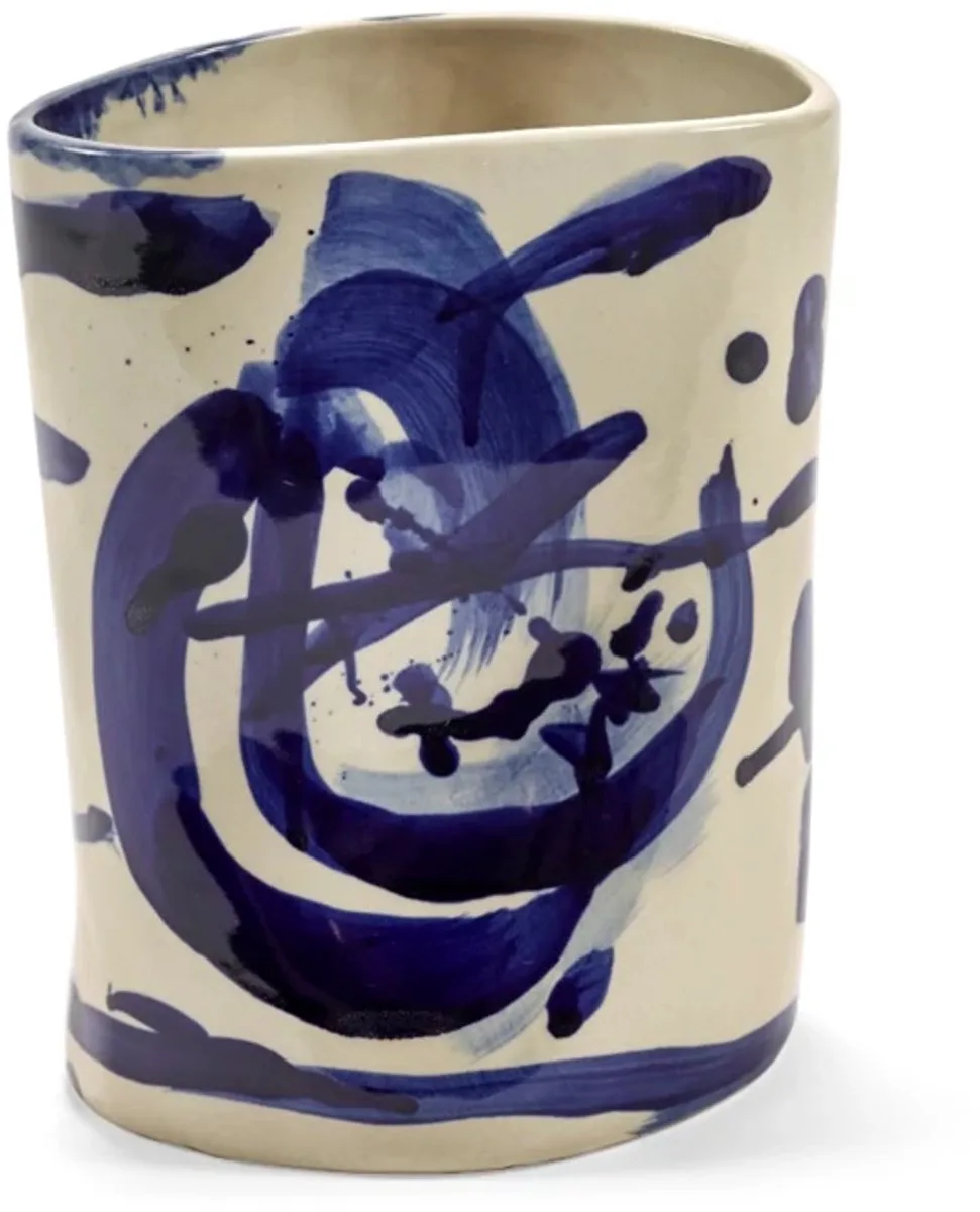 Marie Michielssen Sophia vaas 15.5x14.5cm H19cm de Serax en Bleu – photo du produit