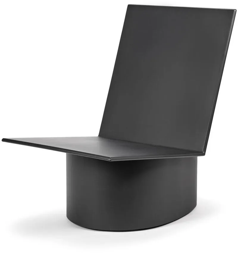Marie Michielssen Valerie loungestoel fauteuil outdoor by Serax in Zwart – product photo