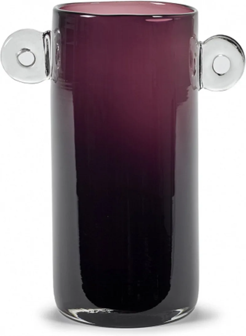 Marie Michielssen Wind & Fire - Vaas - Aubergine - 24 Ø by Serax in Paars – product photo
