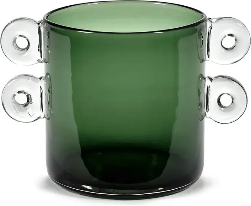 Marie Michielssen Wind & Fire vaas H27cm dark green by Serax in Donkergroen – product photo