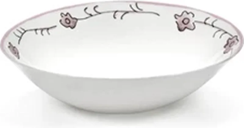 Marni Midnight Flowers Dark Viola bowl D22cm H6.8cm roze by Serax in Meerkleurig – product photo