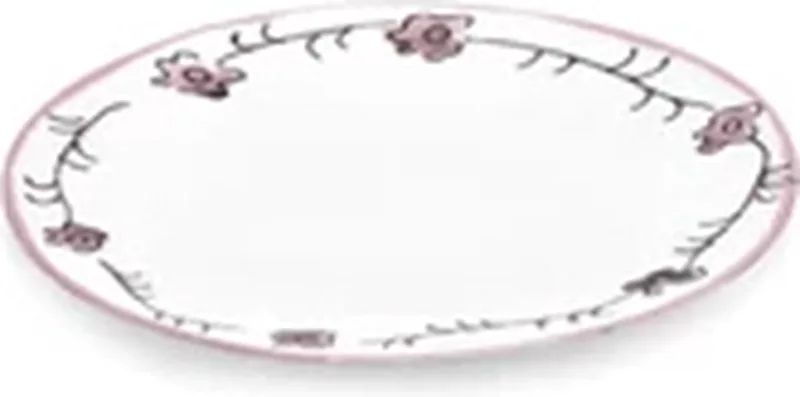 Marni Midnight Flowers Dark Viola plat bord D16cm roze van Serax in Meerkleurig – productfoto