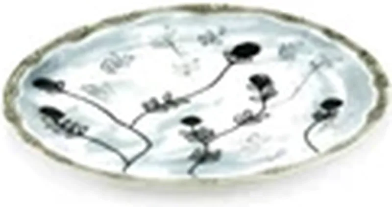 Marni Midnight Flowers Mirtillo Tea plat bord D11.5cm blauw van Serax in Meerkleurig – productfoto
