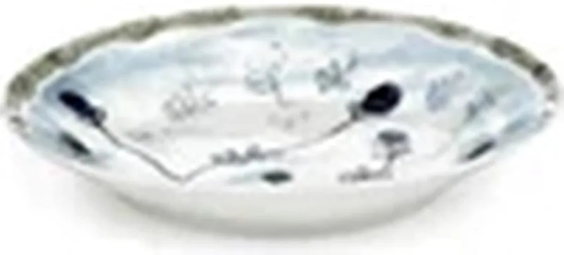 Marni Midnight Flowers Mirtillo Tea schaal D10cm H1.7cm blauw by Serax in Meerkleurig – product photo