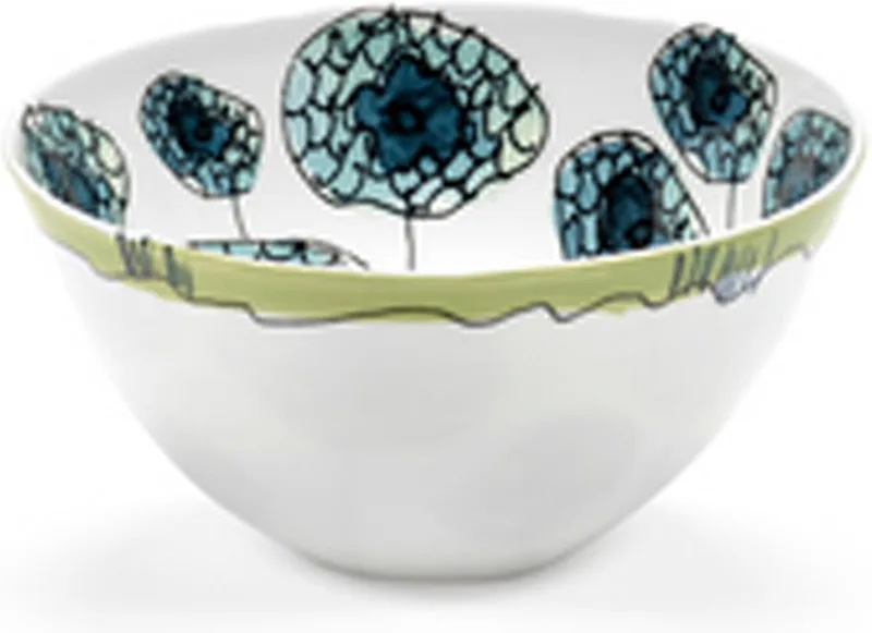 MARNI Midnightflowers - kom M Anemone vaniglia 15 cm - 2 stuks van Serax in Wit – productfoto