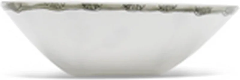 MARNI Midnightflowers - Lage kom S Mirtillo tea 14 cm - 2 stuks by Serax in Wit – product photo