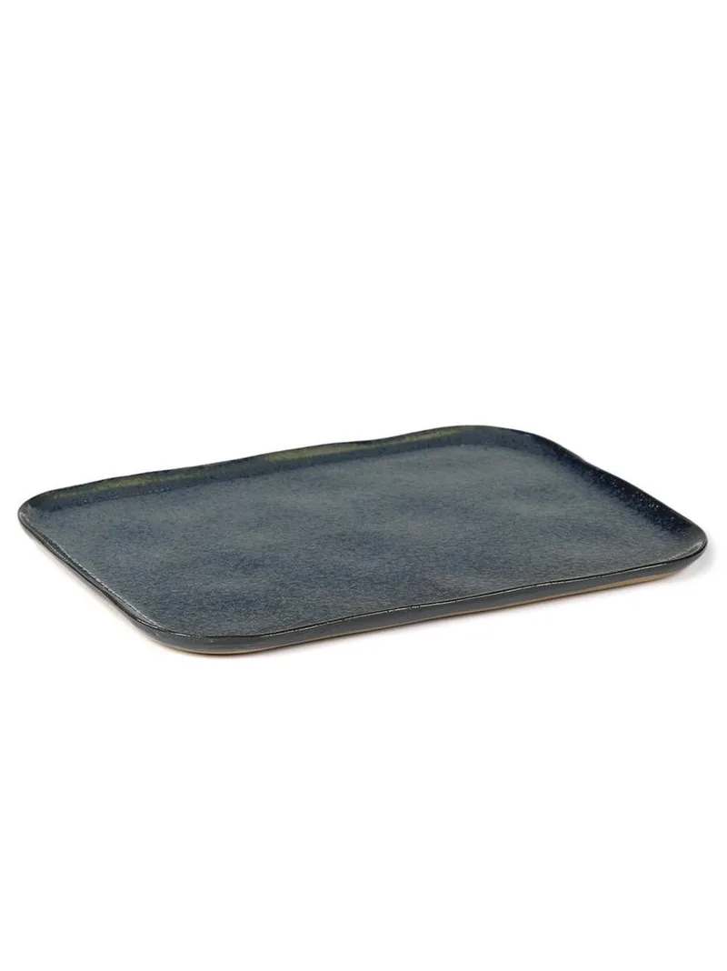 Merci La Nouvelle Table - Bord XL - Blauw/Grijs - 4 stuks von Serax in Blauw – Produktfoto