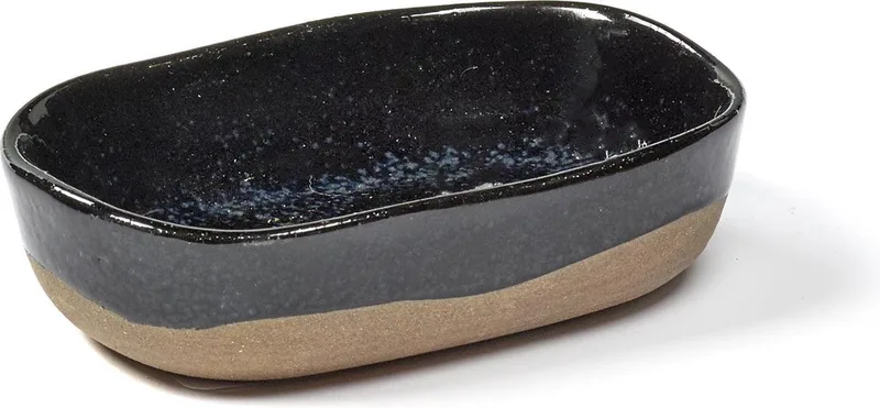 Merci La Nouvelle Table - Diep Bord S - Donkerblauw - 8 stuks van Serax in Blauw – productfoto