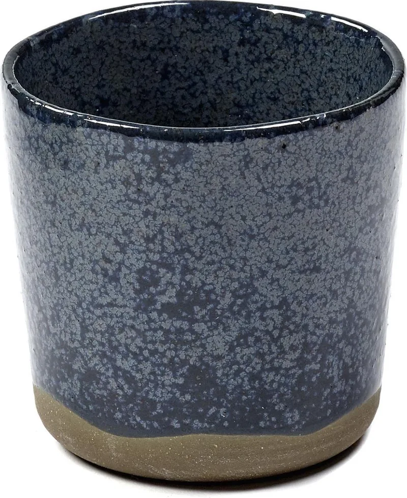 Merci La Nouvelle Table - Kop - Blauw/Grijs - 7 Ø - 8 stuks by Serax in Blauw – product photo