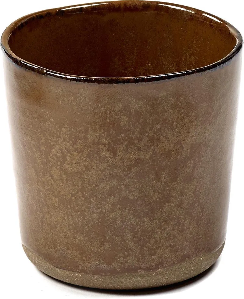 Merci La Nouvelle Table - Kop - Okerbruin - 7 Ø - 8 stuks by Serax in Bruin – product photo