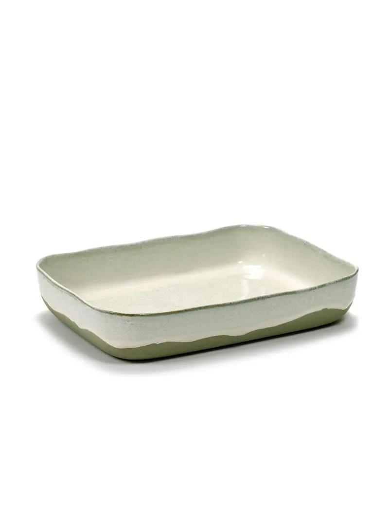 Merci La Nouvelle Table - Ovenschaal - 2 stuks by Serax in Wit – product photo