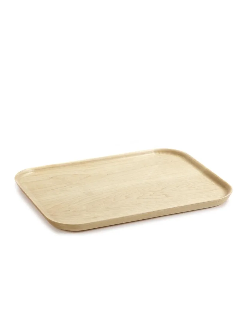 Merci - Presentatieblad N°1 L - 24X32cm - H1,8 - Esdoorn by Serax in Bruin – product photo