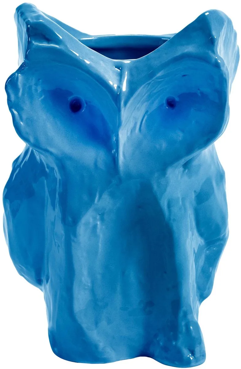 Midnight Creatures By Marni Owl Vaas L de Serax en Blauw – photo du produit